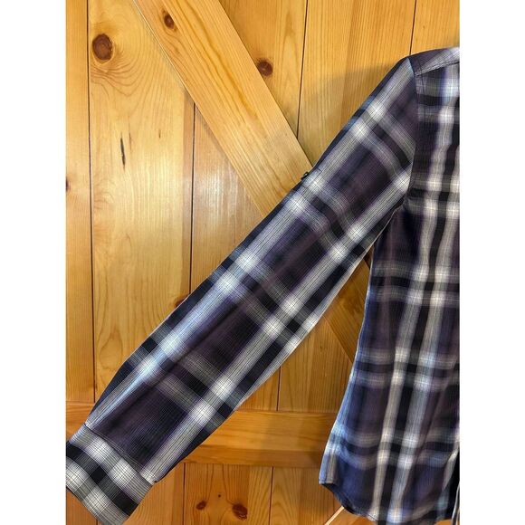 Express Mens Modern Fit Long Roll Up Sleeve Button Up Shirt Size XS (5333) - Picture 2 of 6